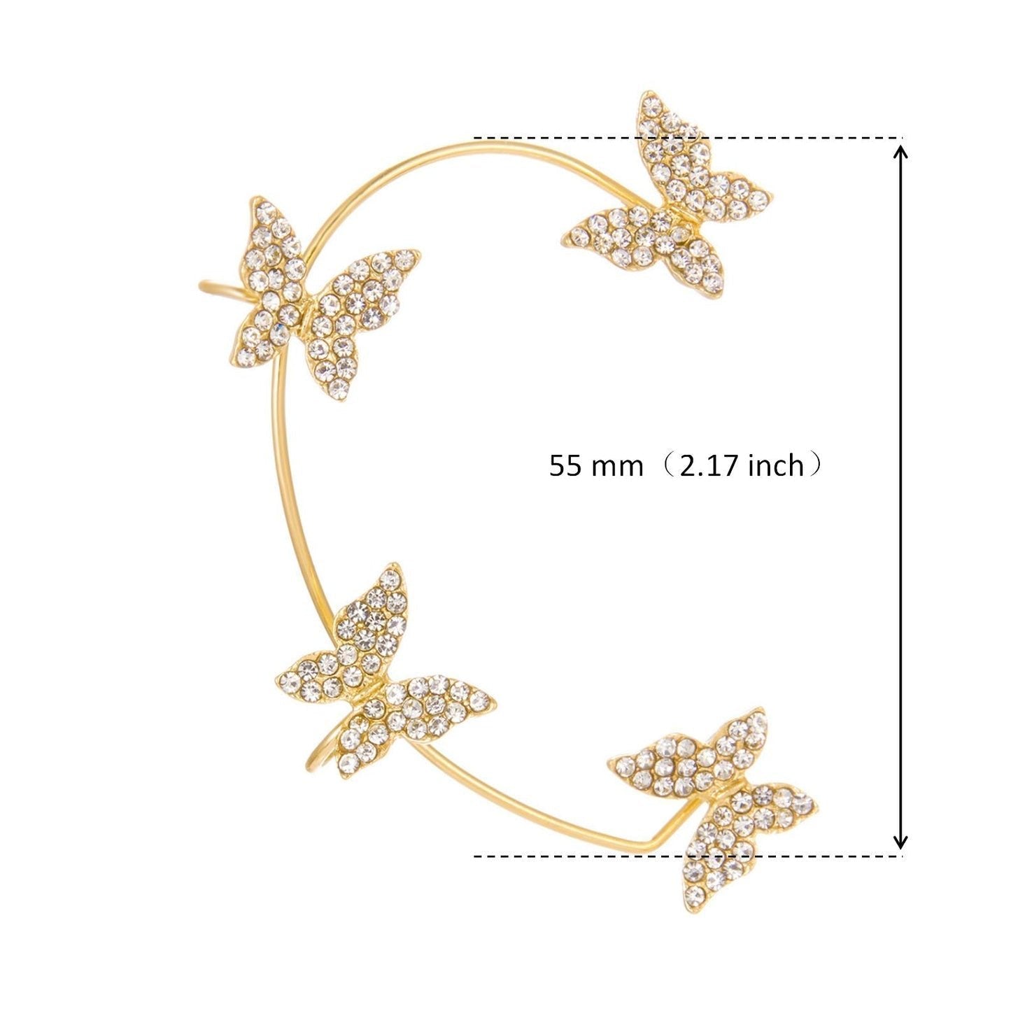 Butterfly Ear Cuffs